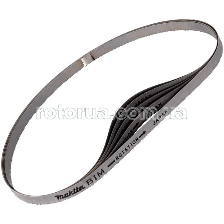 Пиляльні полотна Bi-Metal по металу 13х730 мм стрічкової пилки Makita DPB184 5 шт &mdash; rotorua.com.ua