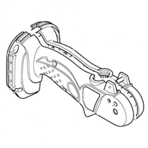 Корпус аккумуляторного фонаря Makita BML185 фото 1 &mdash; rotorua.com.ua