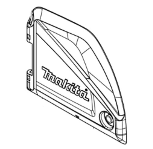 Кришка корпусу диска фрезера-пазореза Makita CA5000 фото 1 &mdash; rotorua.com.ua