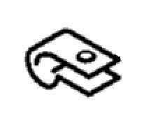 ФИКСИРУЮЩАЯ СКОБА КАБЕЛЯ MAKITA фото 1 &mdash; rotorua.com.ua