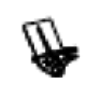 Заслінка-клапан пилососу Makita VC2512L, VC2012L, VC3011L — rotorua.com.ua