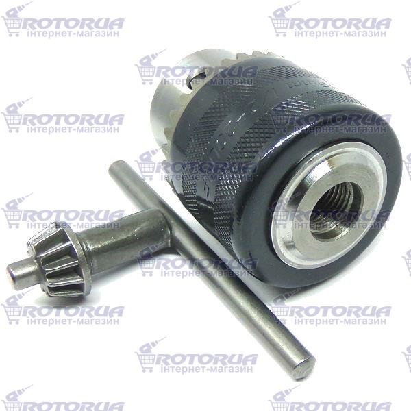 Патрон для дрели с ключом 1,5-13 мм 1/2&quot;-20 UNF — rotorua.com.ua