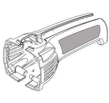Корпус рукоятка болгарки Sparky M 902, M 1200 фото 1 — rotorua.com.ua