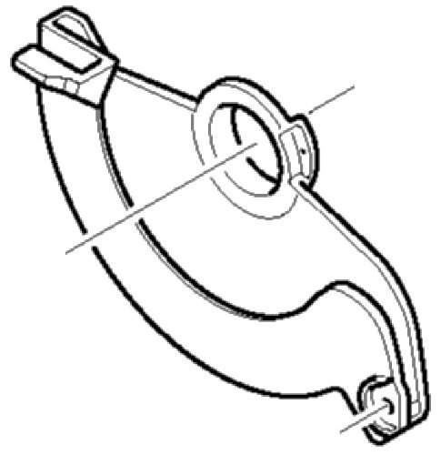 РУХОМИЙ ЗАХИСНИЙ КОЖУХ ПИЛКИ MAKITA 5705R фото 1 — rotorua.com.ua