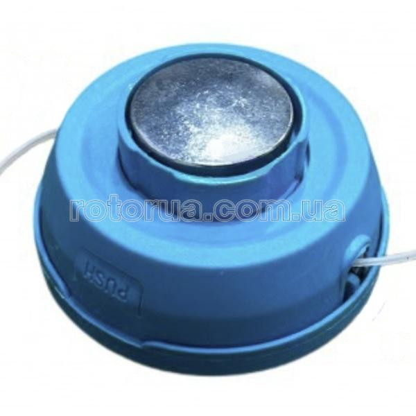 Косильна головка тримера автомат М10х1, 25 кнопка метал — rotorua.com.ua