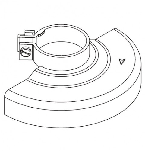 Захисний кожух 125 мм болгарки Sparky M 850E, M 902A, M 1200A фото 1 &mdash; rotorua.com.ua