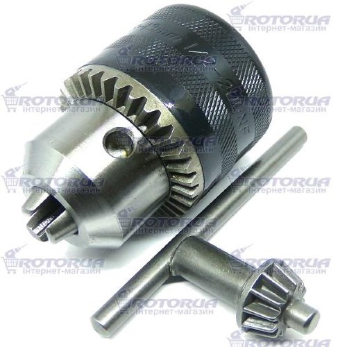 Патрон для дрели с ключом 1,5-13 мм 12х1,25 мм фото 1 — rotorua.com.ua