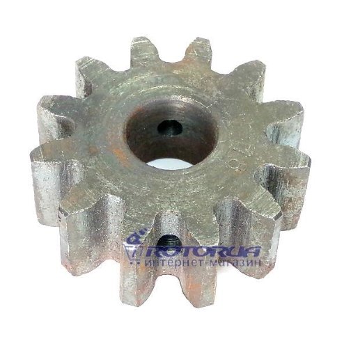 Шестерня бетономешалки D20х64 H23,5 Z12 фото 1 — rotorua.com.ua