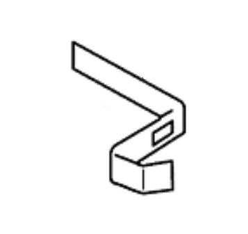 Контактна пластина (+) лампи ліхтаря Makita ML120, ML140, ML180 фото 1 — rotorua.com.ua