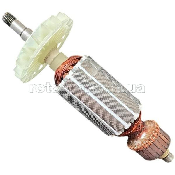 Якорь болгарки DWT WS08-125, WS08-125 T, WS08-125 TV аналог — rotorua.com.ua