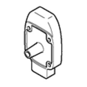 Пластина держателя ручки Makita HM1800, HM1801, HM1810 фото 1 — rotorua.com.ua