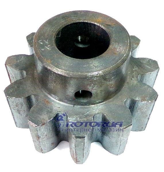 Шестерня бетономешалки D25х75 H47,5 Z11 — rotorua.com.ua