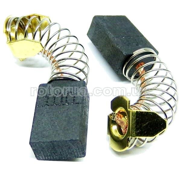 Вугільні графітні щітки Makita CB-100 6х10 П-подібний п'ятак — rotorua.com.ua