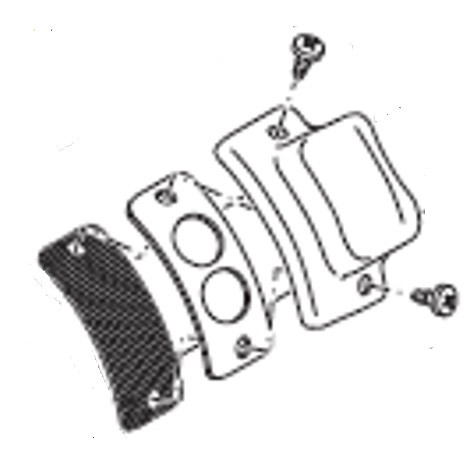 Искрогаситель бензопилы Makita DCS4610 фото 1 — rotorua.com.ua