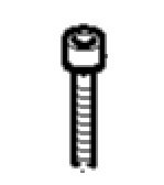 Гвинт 5х20 Makita HR2810 — rotorua.com.ua