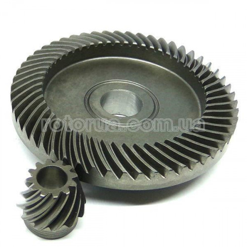 Шестерні конічна пара болгарки Makita GA9030, GA9030S, GA9040S, GA9040R фото 1 — rotorua.com.ua