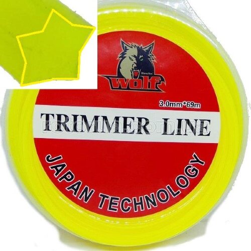 Лісочка струна косильна для тримера 3,0 мм 69 м 5 променів фото 1 &mdash; rotorua.com.ua