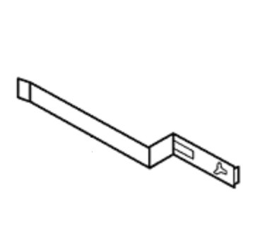 Контактна пластина (-) лампи ліхтаря Makita ML120, ML140, ML180 фото 1 — rotorua.com.ua