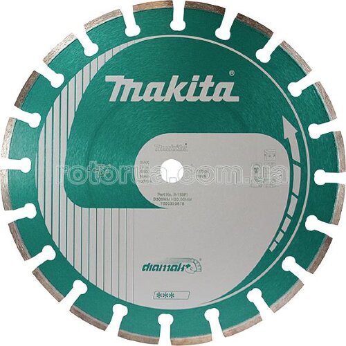 Алмазний диск по бетону Makita 125x7x22,23 Diamak Plus B-16916 фото 1 — rotorua.com.ua