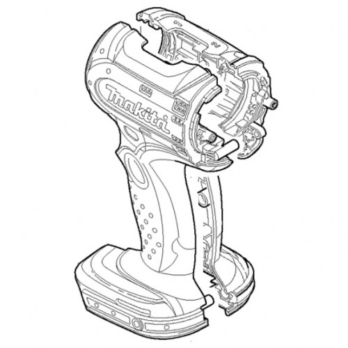 Корпус шуруповерта Makita BDF452 фото 1 — rotorua.com.ua