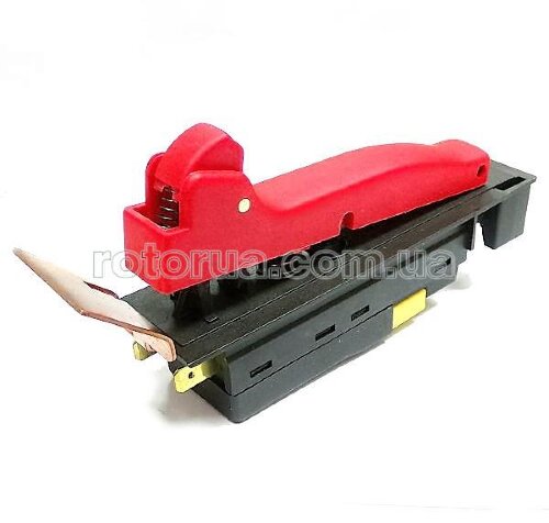 Кнопка PS 16E 02 04 болгарки Sparky MB 1010PA, MB 1400PA, MBA 2600P AVR фото 1 — rotorua.com.ua