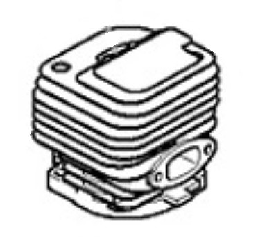 Цилиндр бензотриммера Makita EM2600U фото 1 — rotorua.com.ua