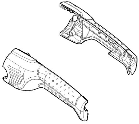 Корпус рукоятка болгарки Makita GA5021C фото 1 — rotorua.com.ua