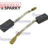 Вугільні графітні щітки Sparky 5х8 клема BVR 63E фото 1 — rotorua.com.ua