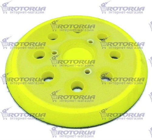 Підошва ексцентрикової шліфмашини D125 3 гвинта фото 1 — rotorua.com.ua
