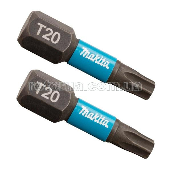Ударная бита T20х25 Impact Black Makita 2 шт &mdash; rotorua.com.ua