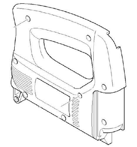 Корпус лобзика Makita 4323 фото 1 &mdash; rotorua.com.ua