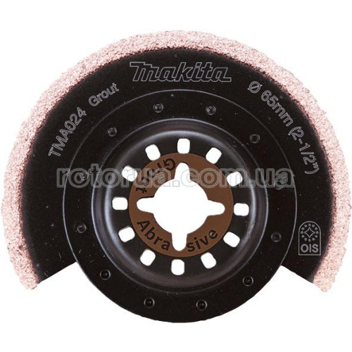 Пильний диск 65 мм HM-RIFF до мультитула Makita за абразивними матеріалами фото 1 &mdash; rotorua.com.ua