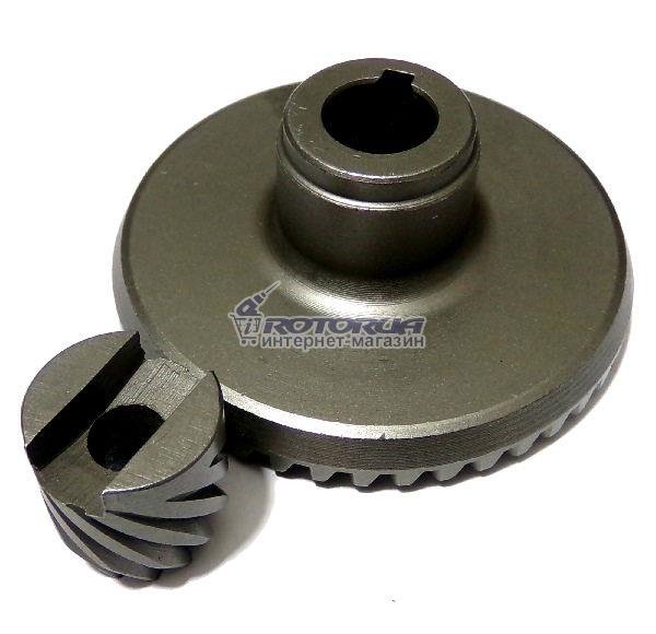 Шестерні конічна пара болгарки Кіров 230 шліц — rotorua.com.ua