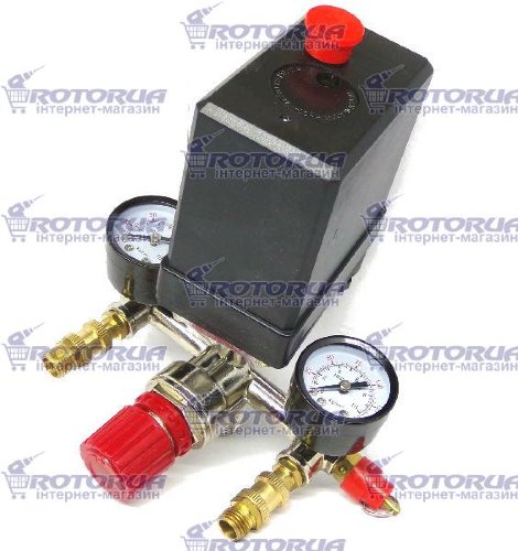 Пресостат блок автоматика компресора 380В в зборі фото 1 — rotorua.com.ua