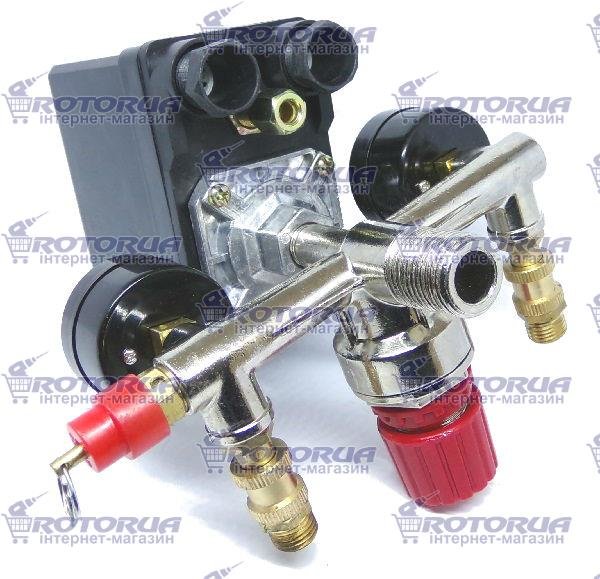 Пресостат блок автоматика компресора 380В в зборі — rotorua.com.ua