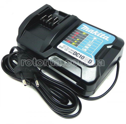 Зарядное устройство DC10WD аккумулятора BL1021B, BL1041B шуруповерта Makita DF331D, DF333D фото 1 &mdash; rotorua.com.ua