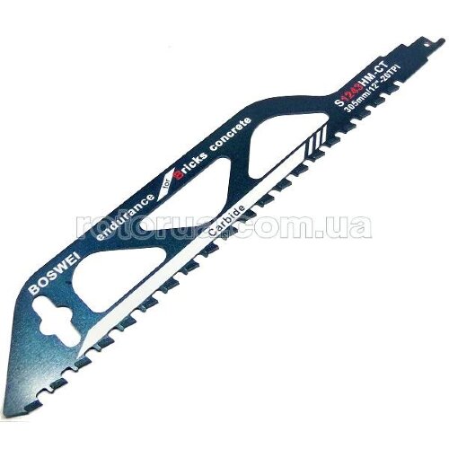 Полотно для сабельной пилы по газобетону S1243HM-CT 305 мм фото 1 &mdash; rotorua.com.ua
