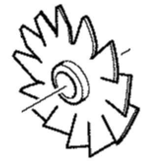 Крыльчатка рубанка Maktec MT191 &mdash; rotorua.com.ua