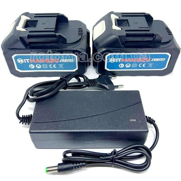 Аккумулятор Hitman Li-ion 2 шт шуруповерта 21 V 4,0 A/h + зарядное — rotorua.com.ua