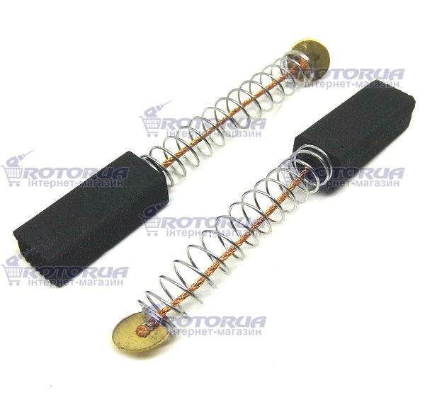 Угольные графитные щетки пылесоса 6х8 пятак &mdash; rotorua.com.ua