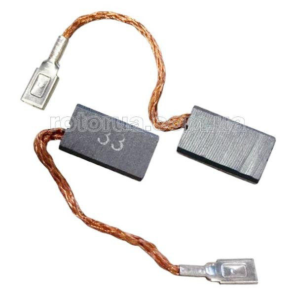 Вугільні графітні щітки Makita 6х11,2 клема HW102 — rotorua.com.ua